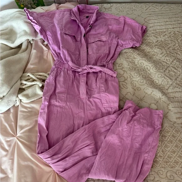 universal thread pink jumpsuit - Picture 5 of 9